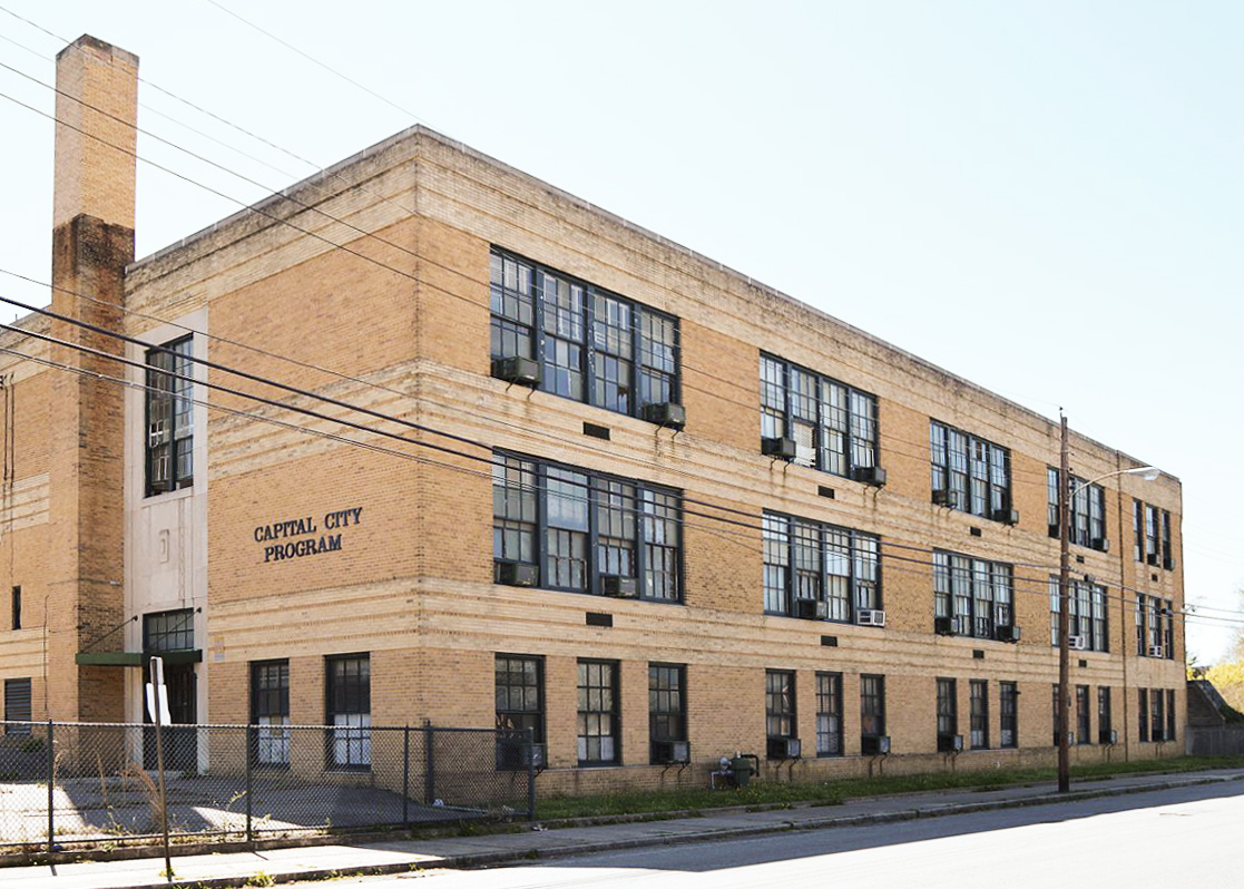 The Baker Public School, built in 1939 in Richmond’s North Jackson Ward neighborhood